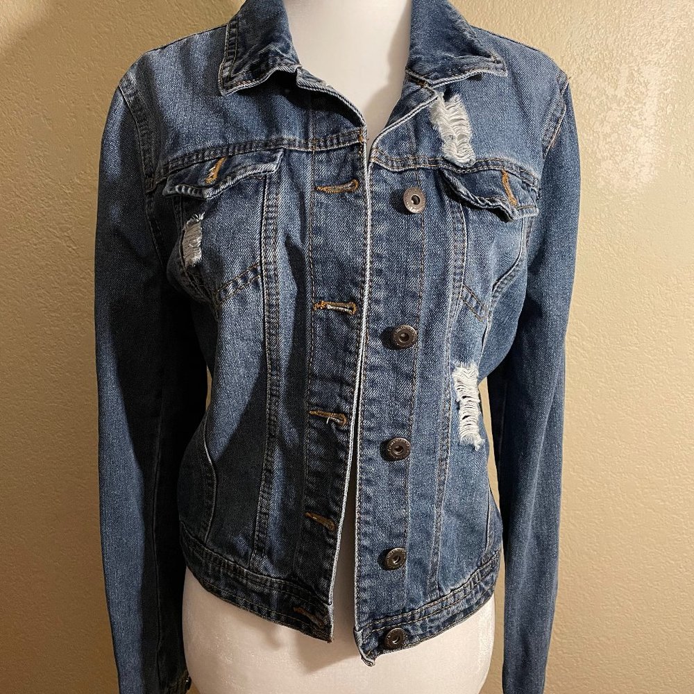 Dark Blue Jean Jacket